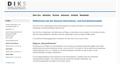 Desktop Screenshot of diks-bremen.de